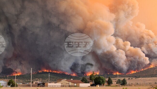 APTOPIX US Western Wildfires
