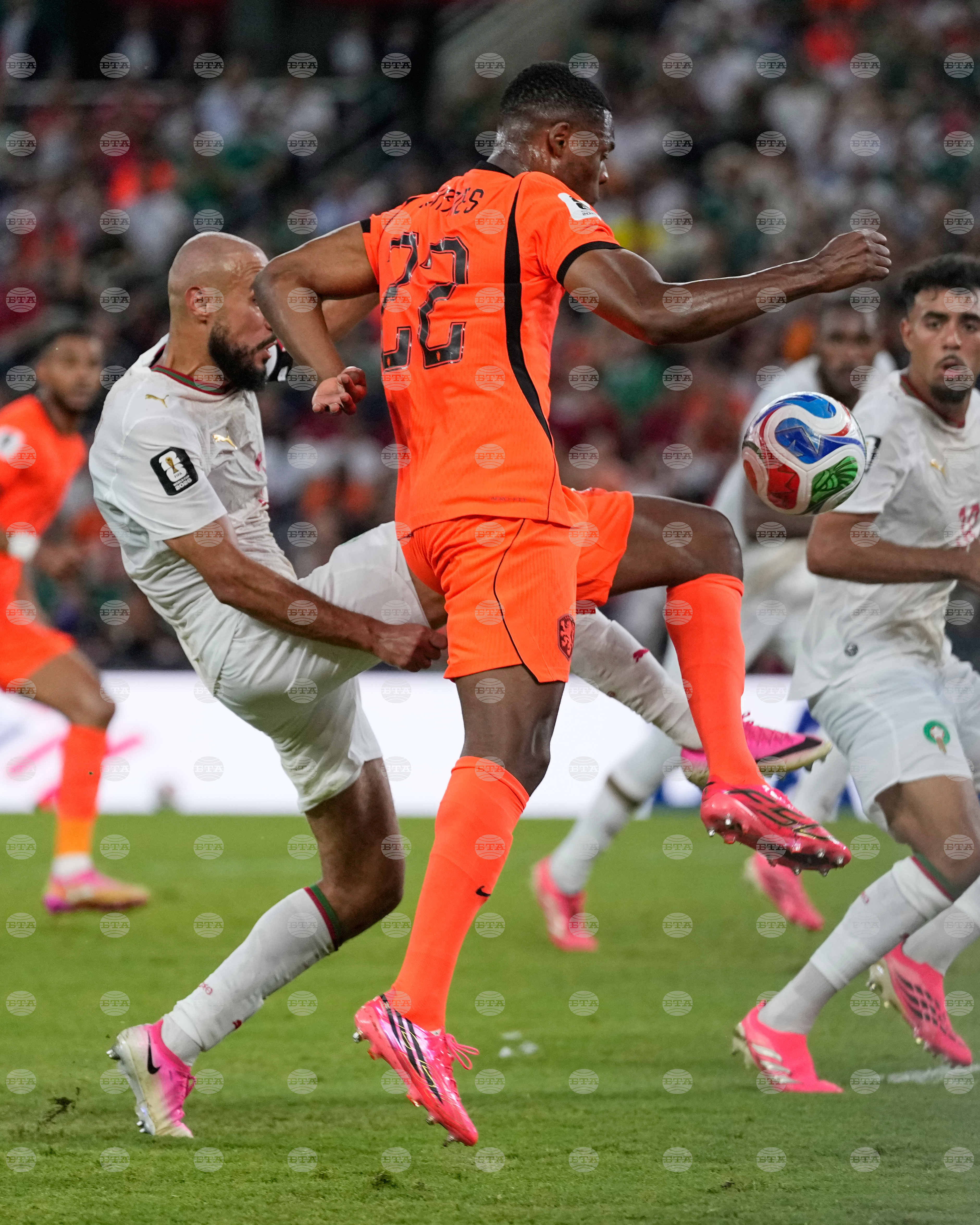 Morocco Netherlands WCup Soccer
