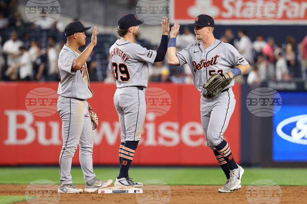 Tigers Yankees Baseball