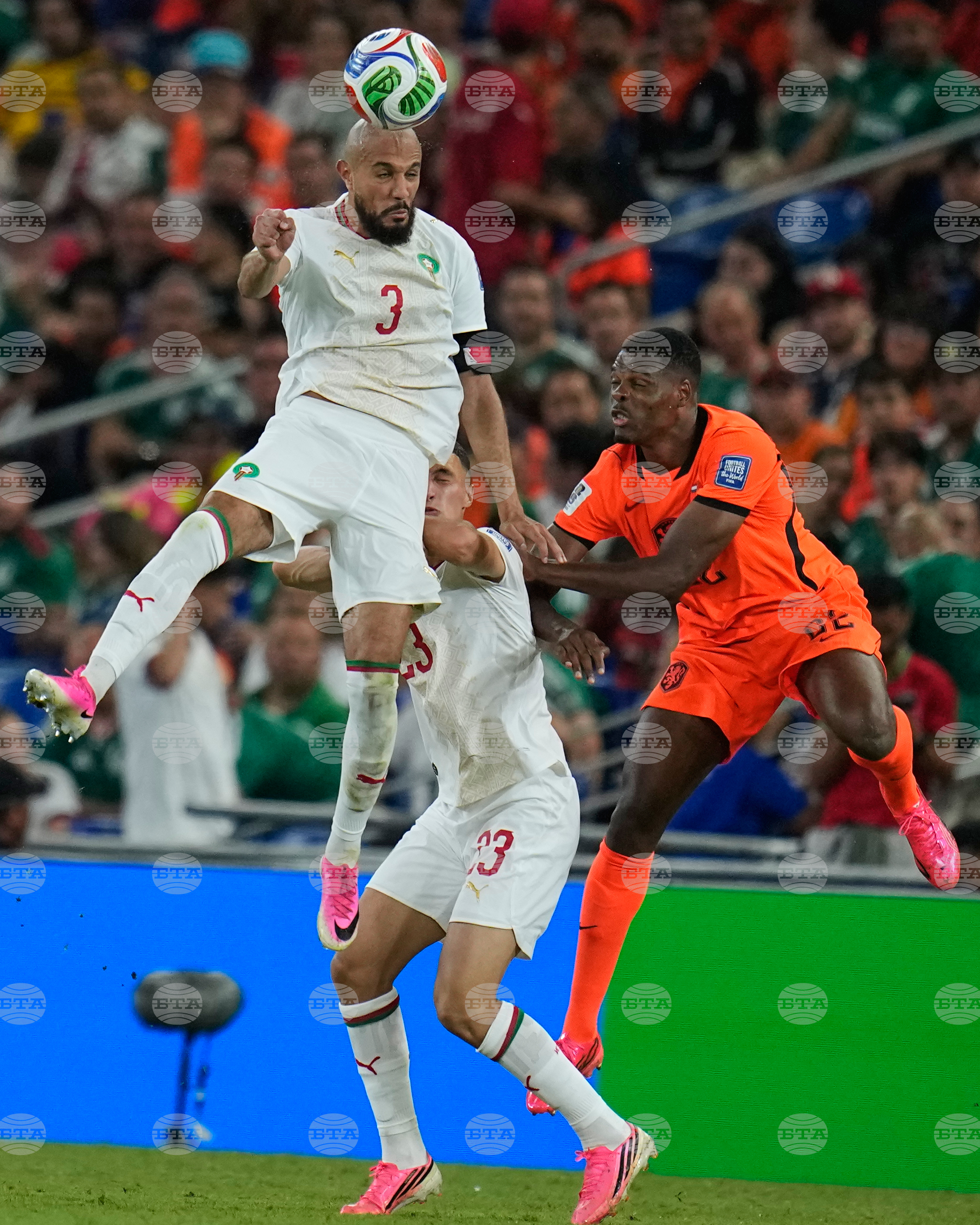 Morocco Netherlands WCup Soccer