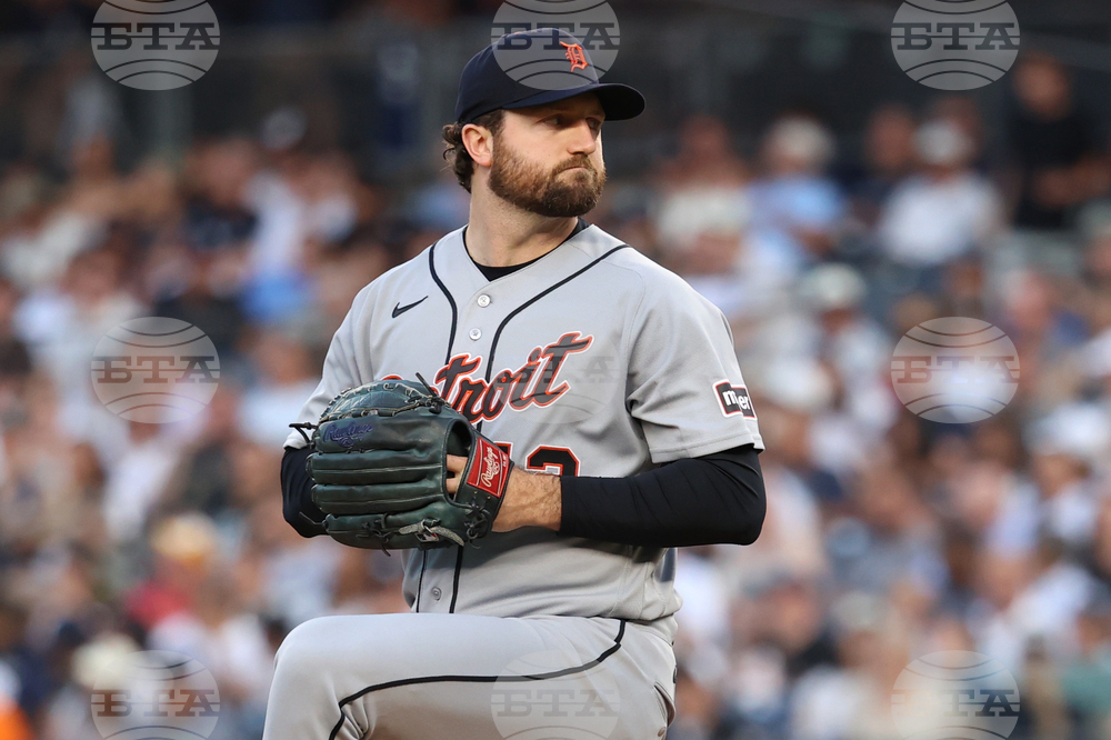 Tigers Yankees Baseball