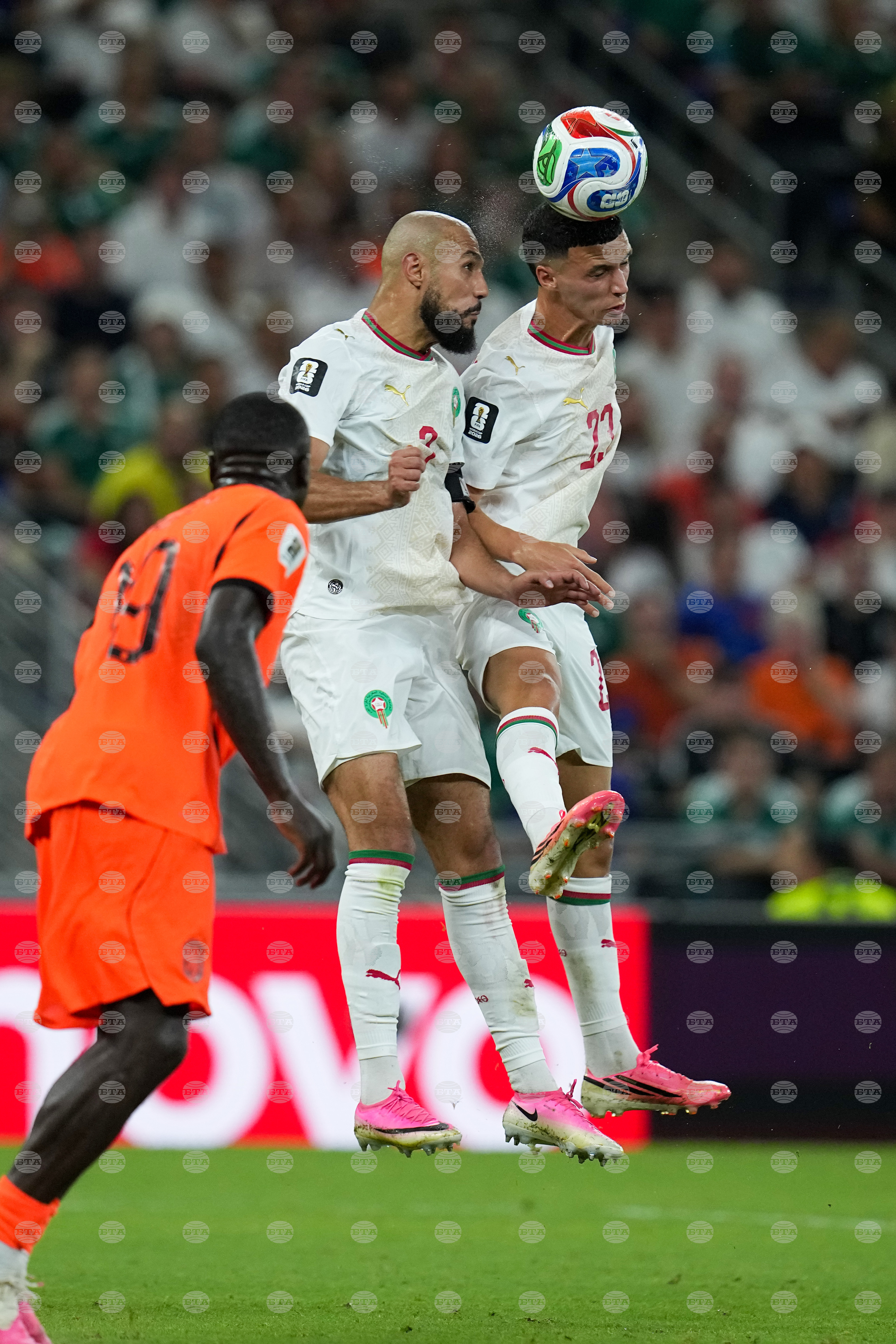 Morocco Netherlands WCup Soccer