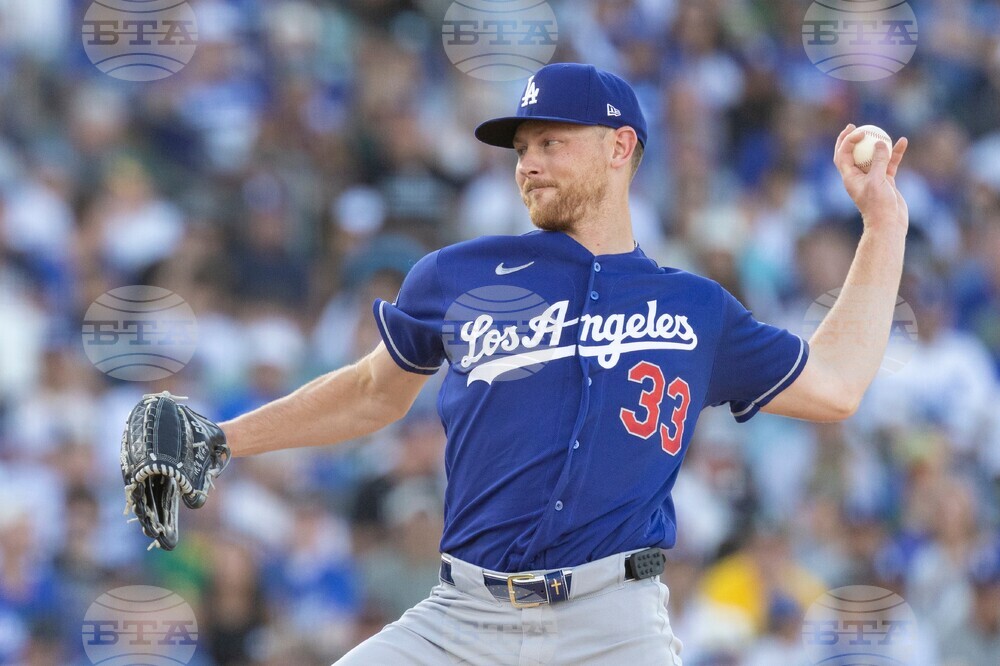 Dodgers Athletics Baseball