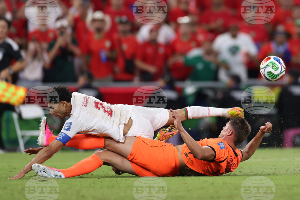 Morocco Netherlands WCup Soccer