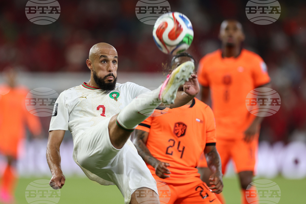 Morocco Netherlands WCup Soccer