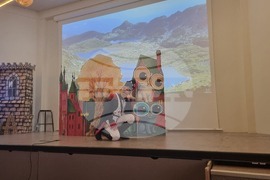 Франция - Париж - международен конкурс по четене на български език „Аз Буки Веди“ - пиеса „Огнивото“