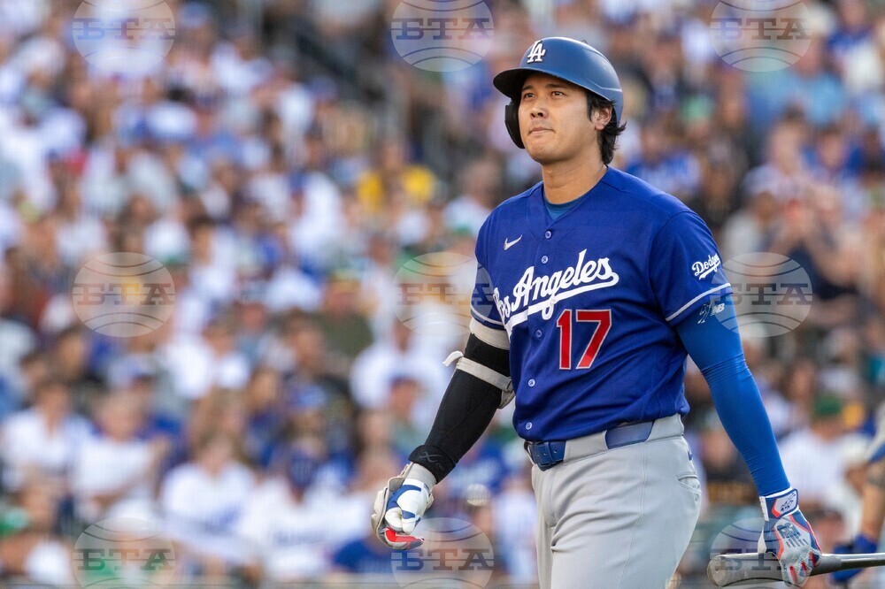 Dodgers Athletics Baseball