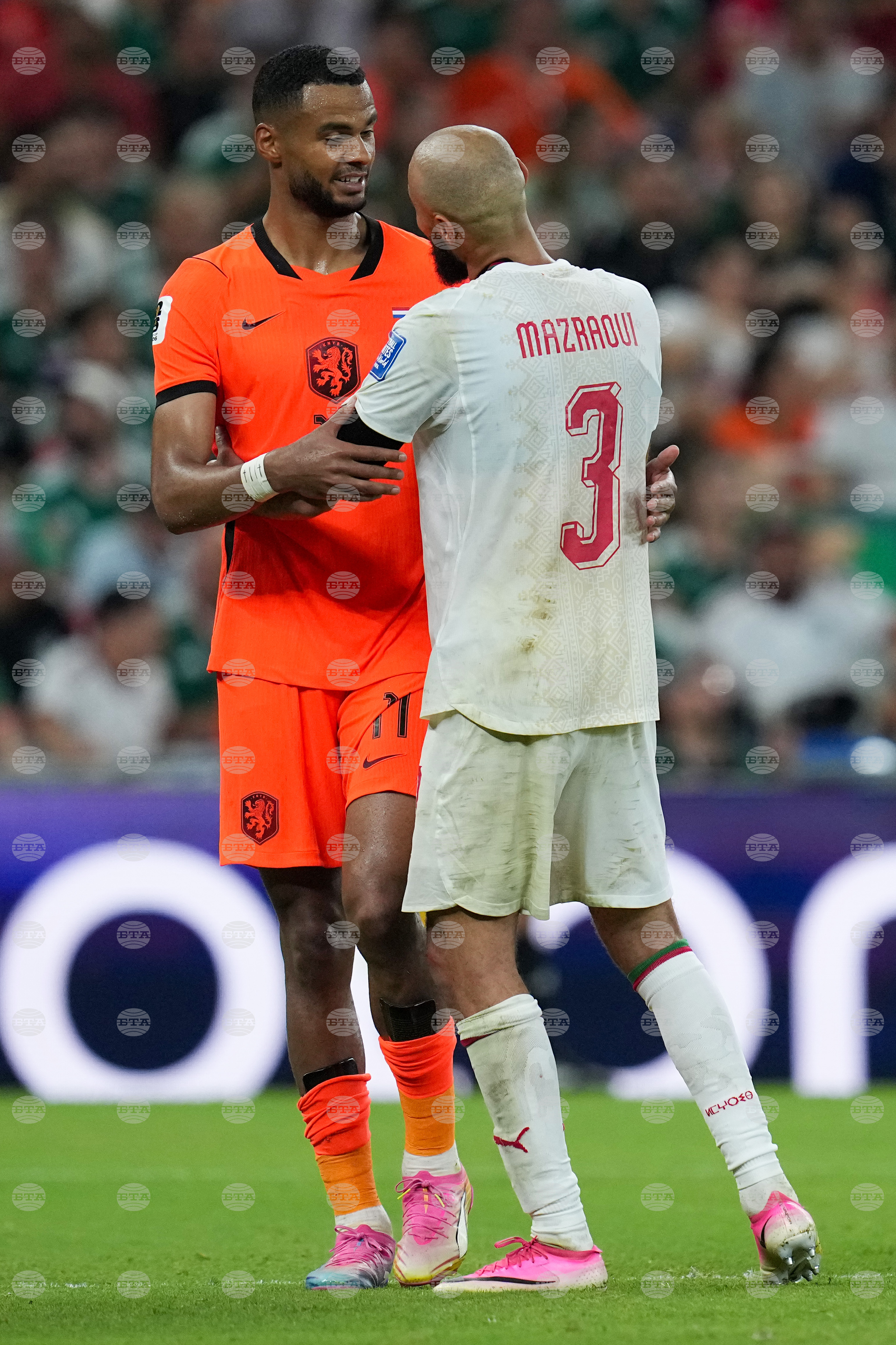 Morocco Netherlands WCup Soccer