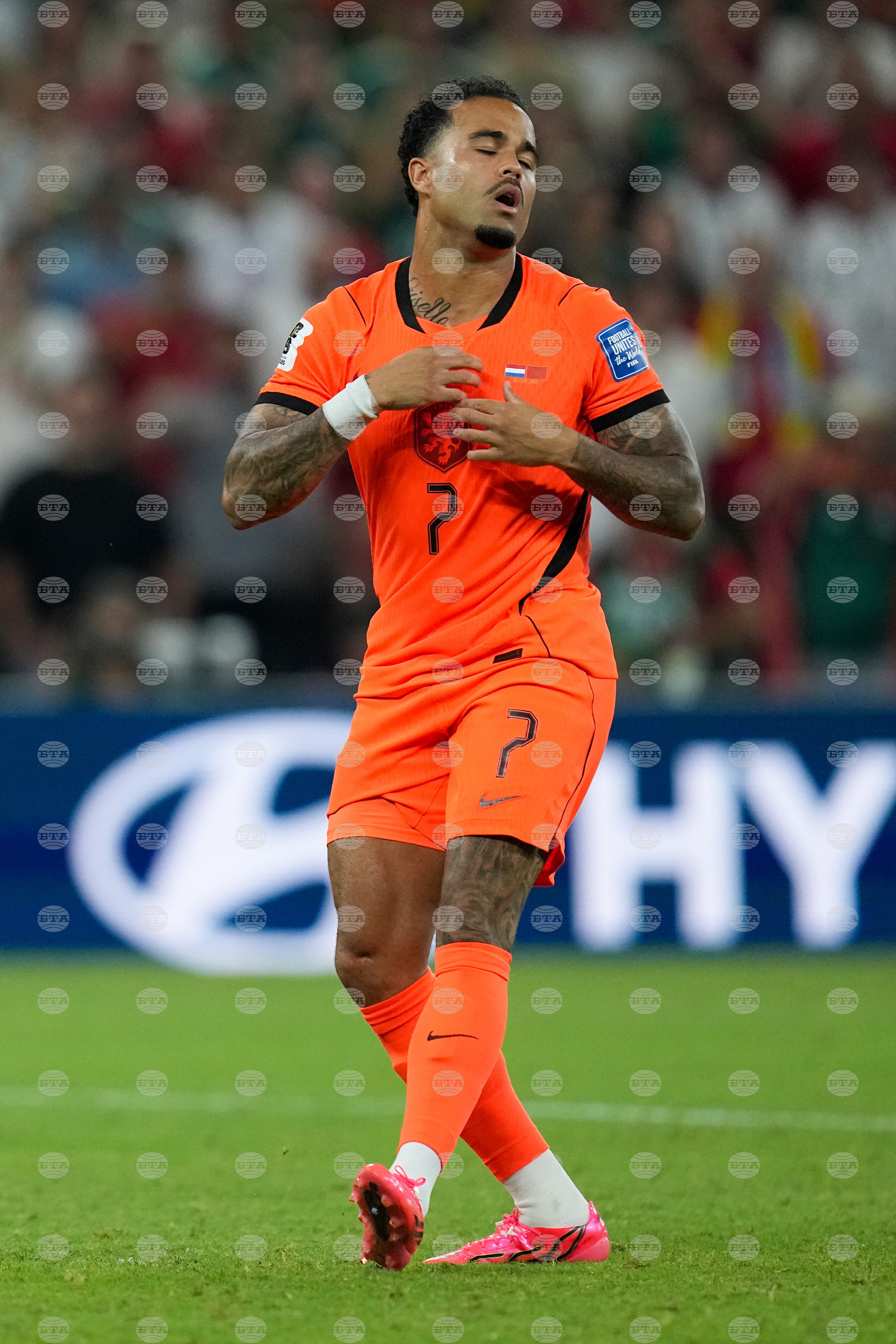 Morocco Netherlands WCup Soccer