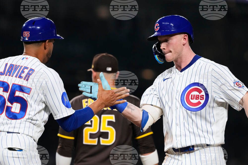 Padres Cubs Baseball