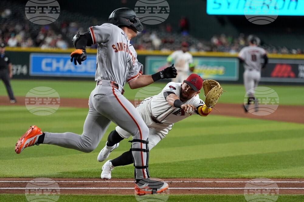 Giants Diamondbacks Baseball