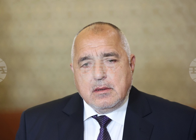 Народно събрание - Бойко Борисов - брифинг