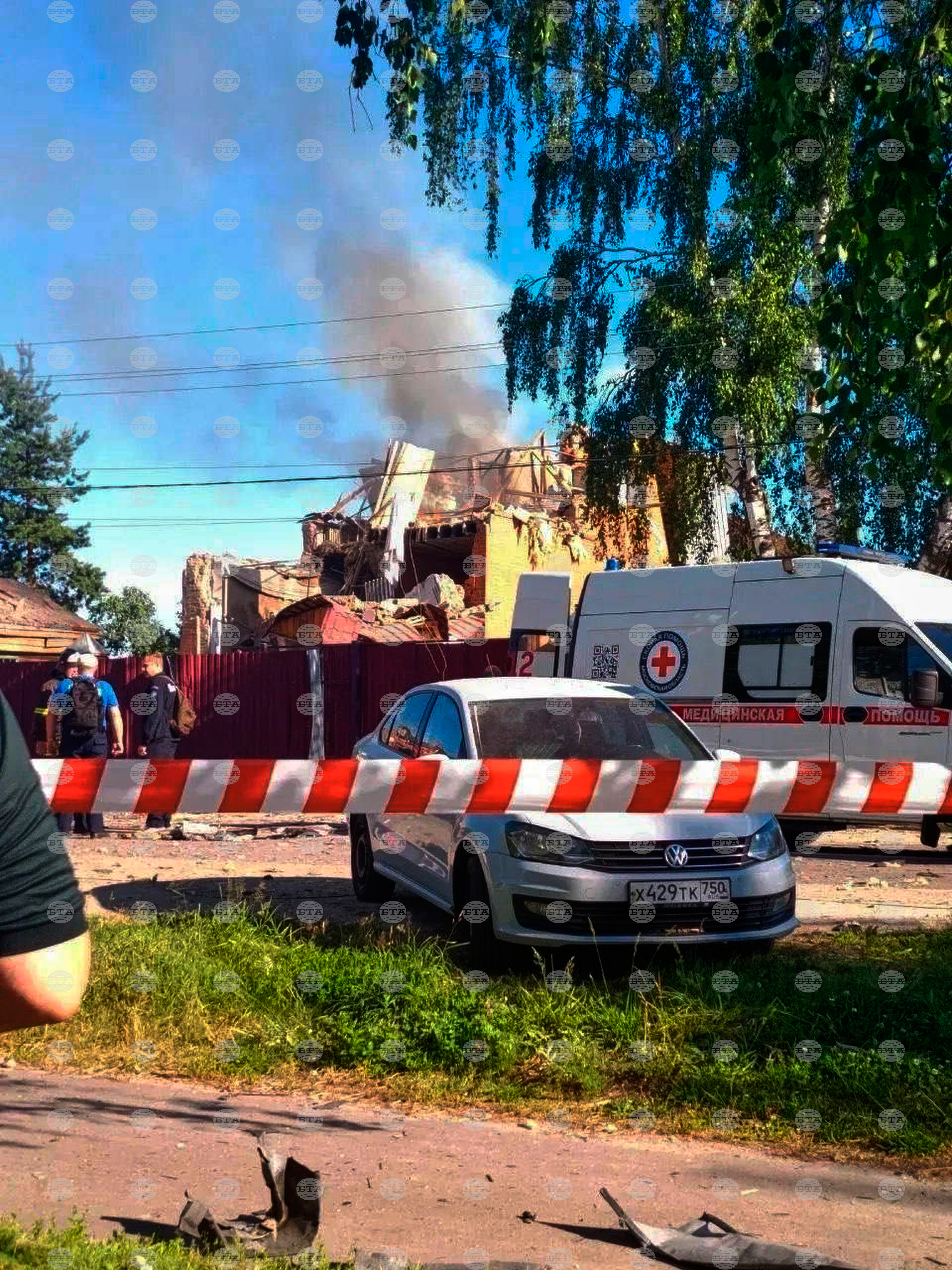 Russia Ukraine Drone Attack