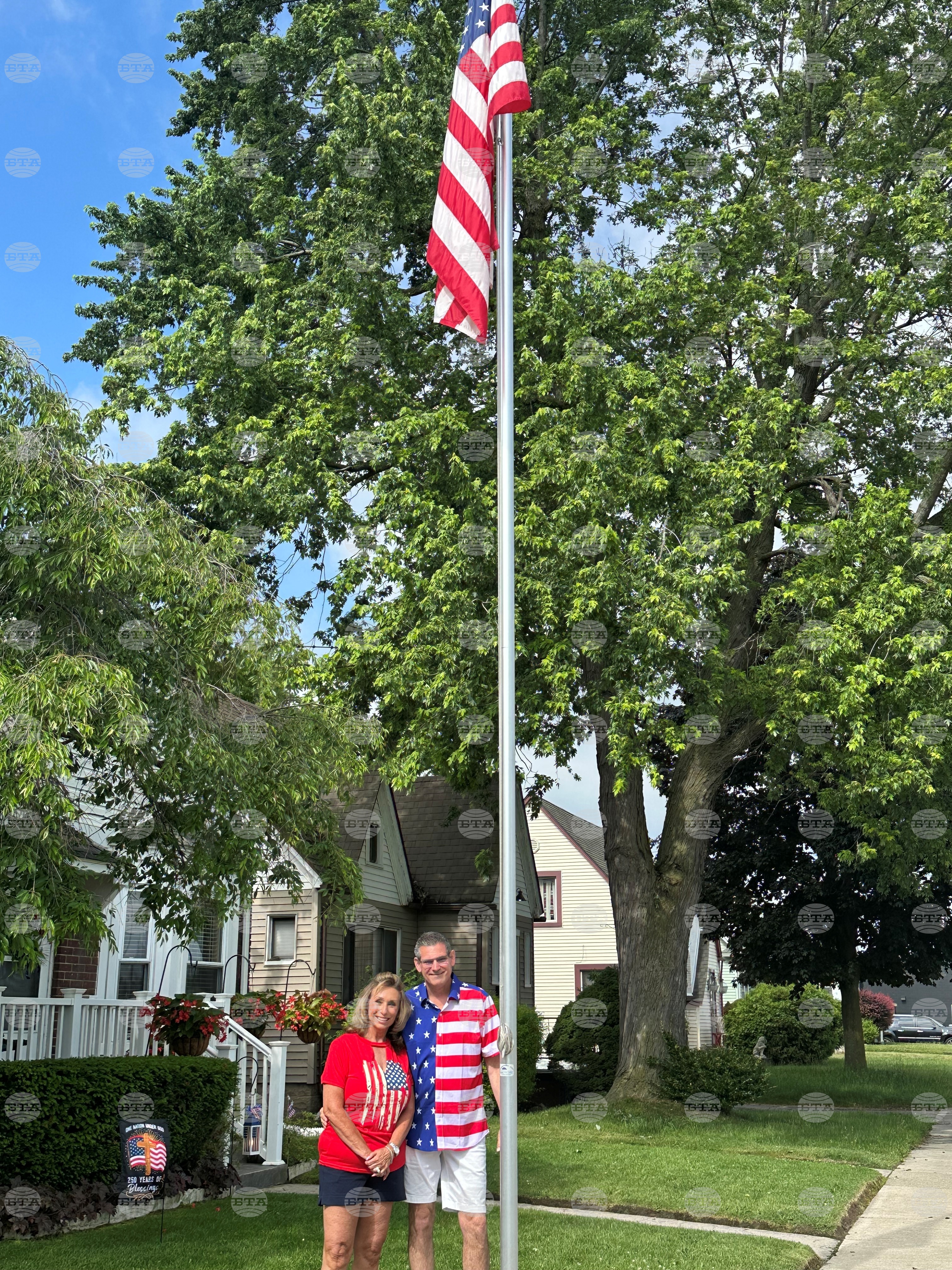 AP Poll American Flag