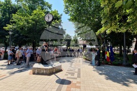 Румъния - Тулча - бюст-паметник на Стефан Караджа - откриване