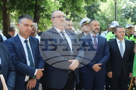 Румъния - Тулча - бюст-паметник на Стефан Караджа - откриване