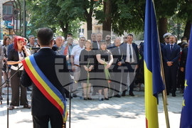 Румъния - Тулча - бюст-паметник на Стефан Караджа - откриване