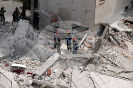 Greece Building Collapse