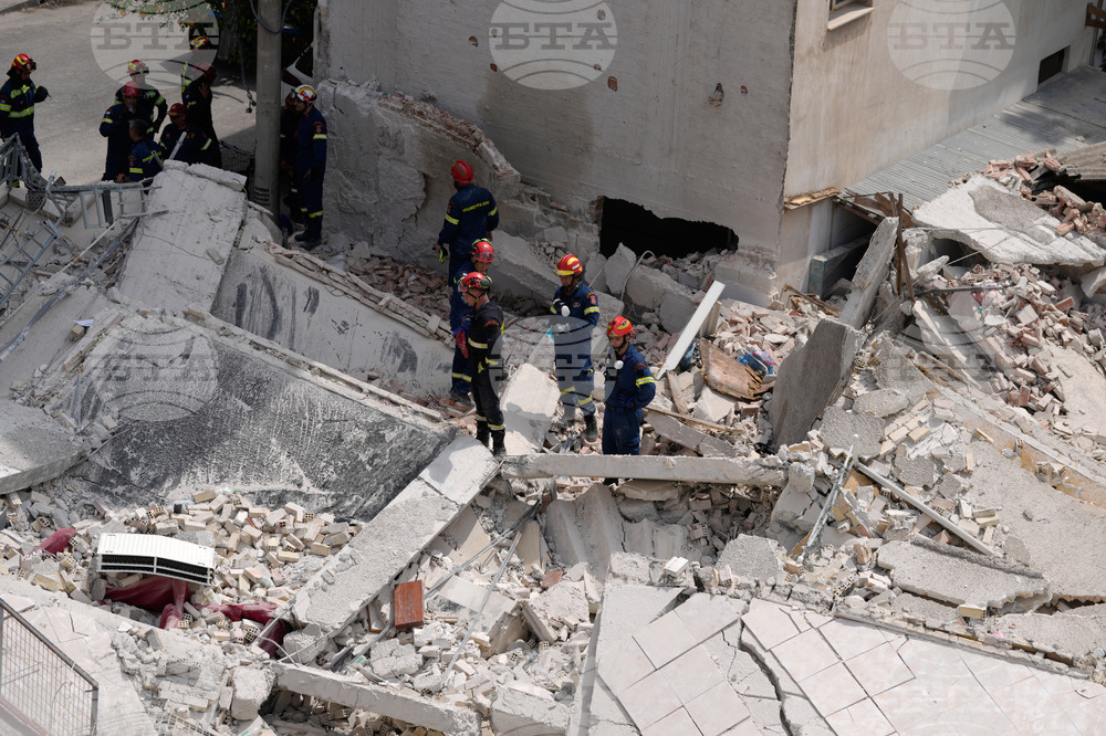Greece Building Collapse