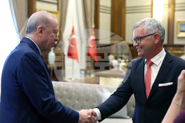 Турция - Анкара - Реджеп Тайип Ердоган - еврокомисари - среща