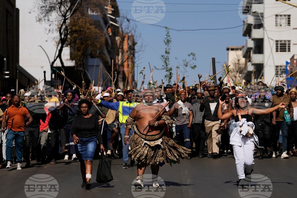 APTOPIX South Africa Migration Protests