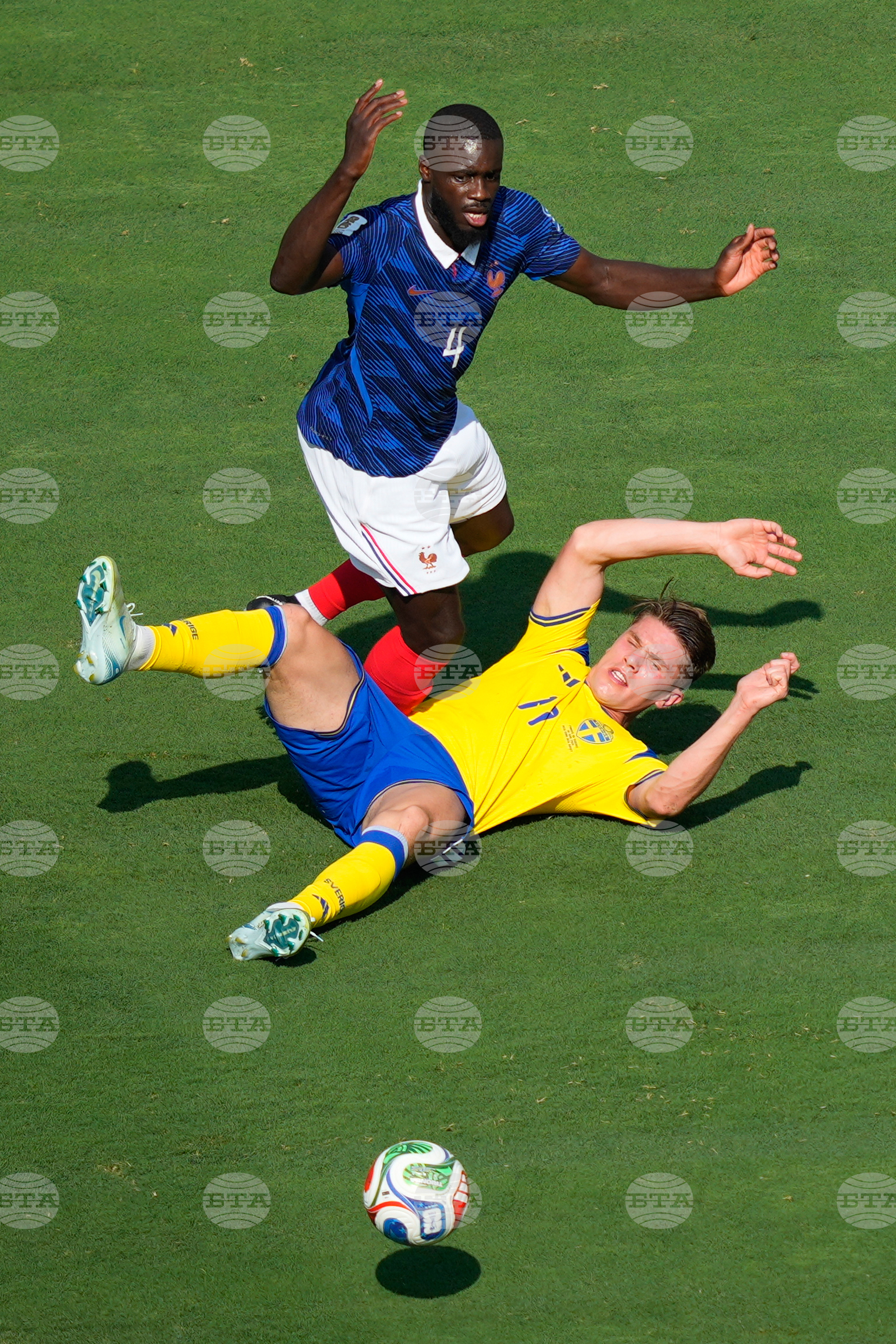 Sweden France WCup Soccer