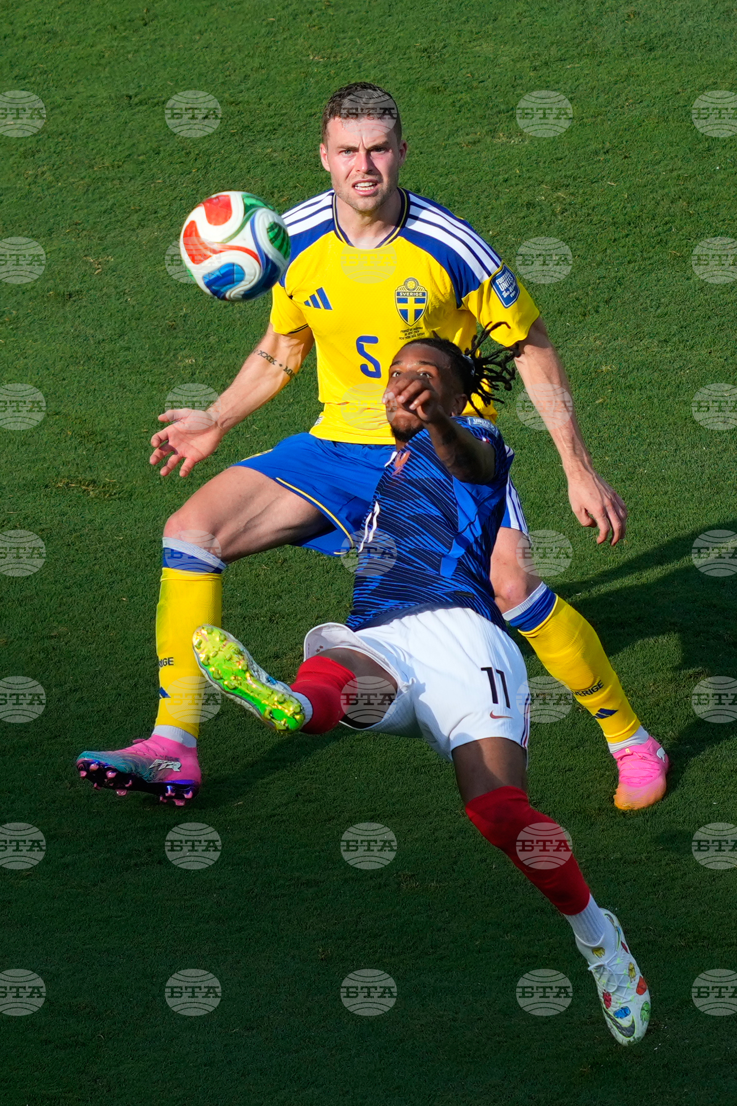 Sweden France WCup Soccer