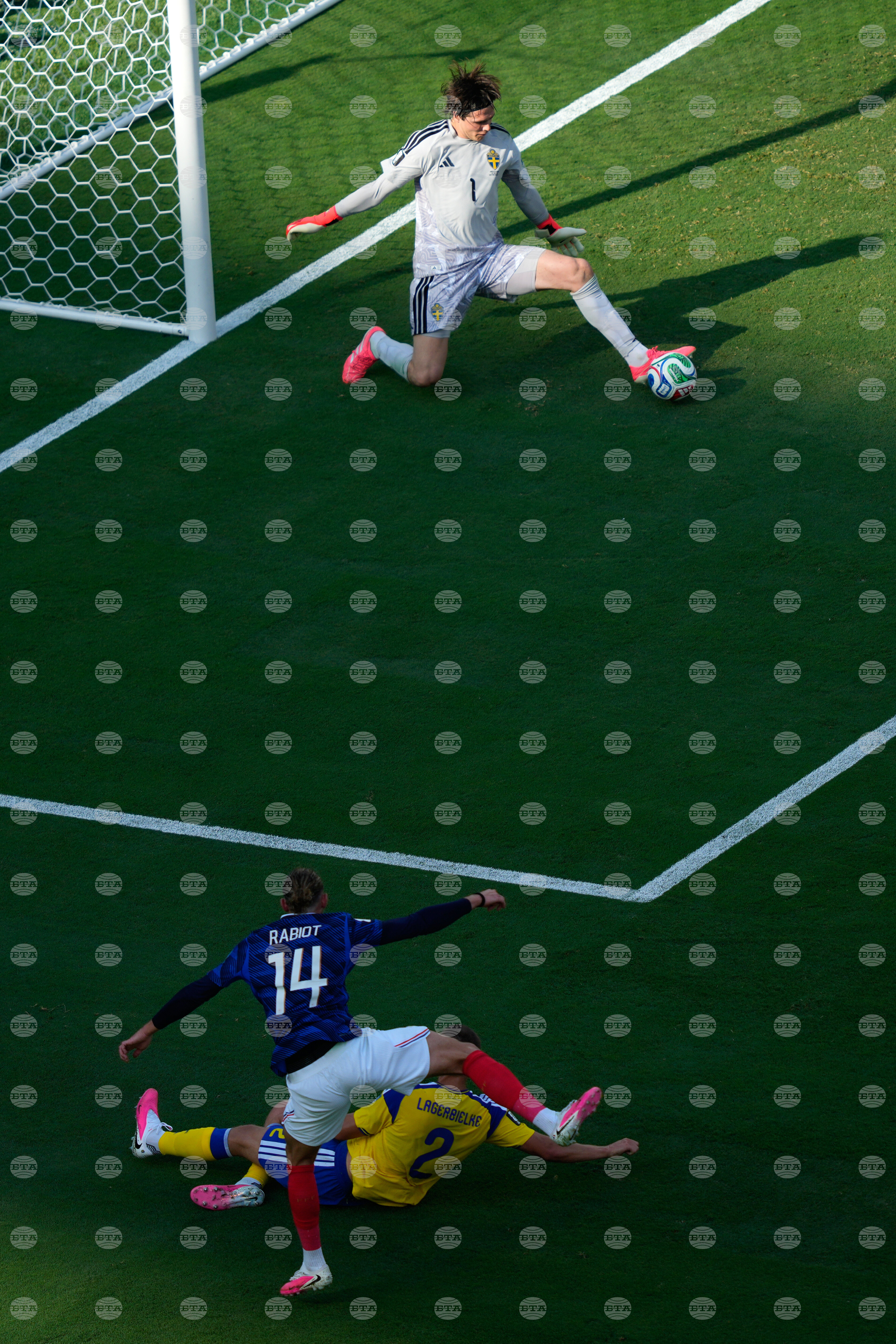Sweden France WCup Soccer