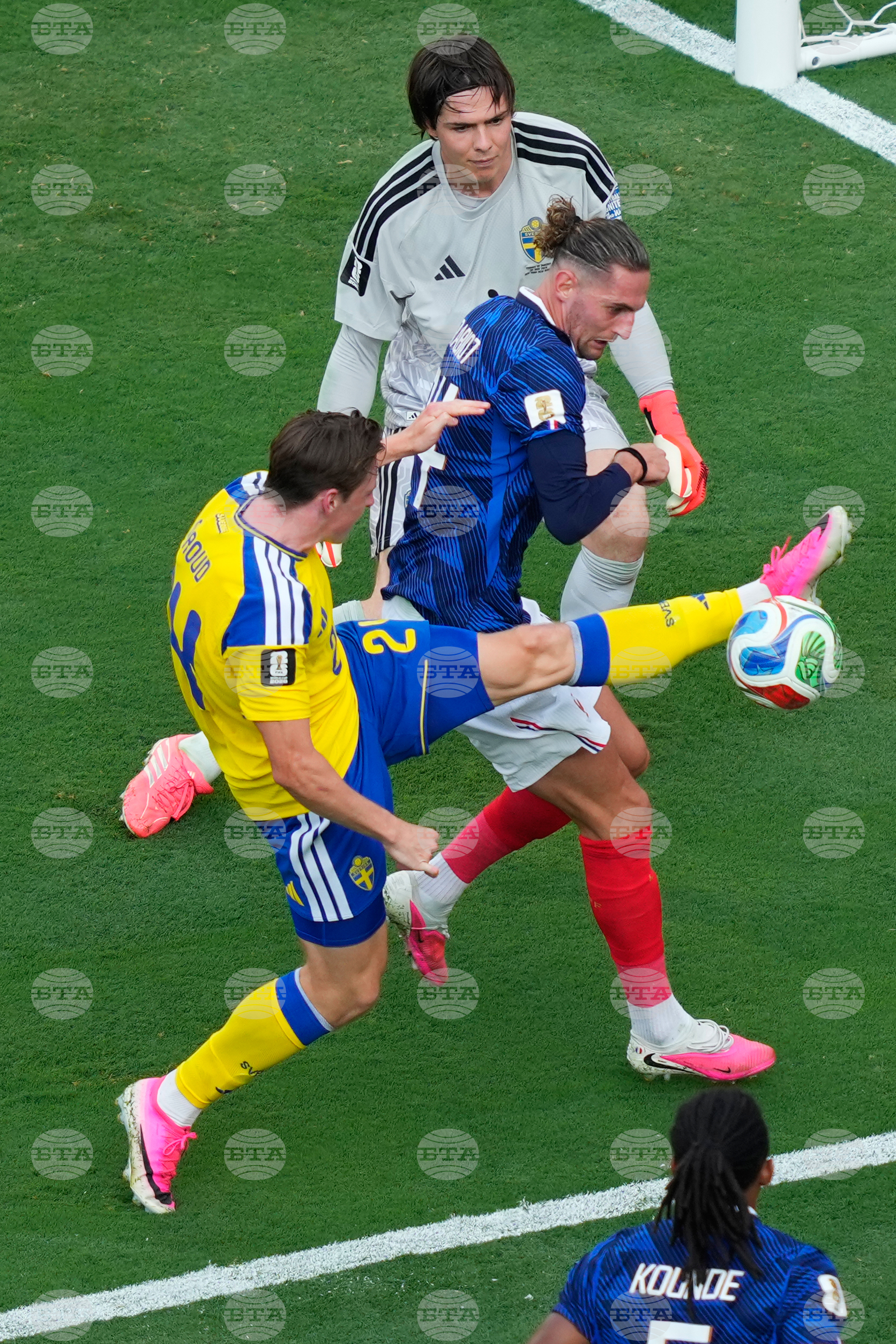 Sweden France WCup Soccer