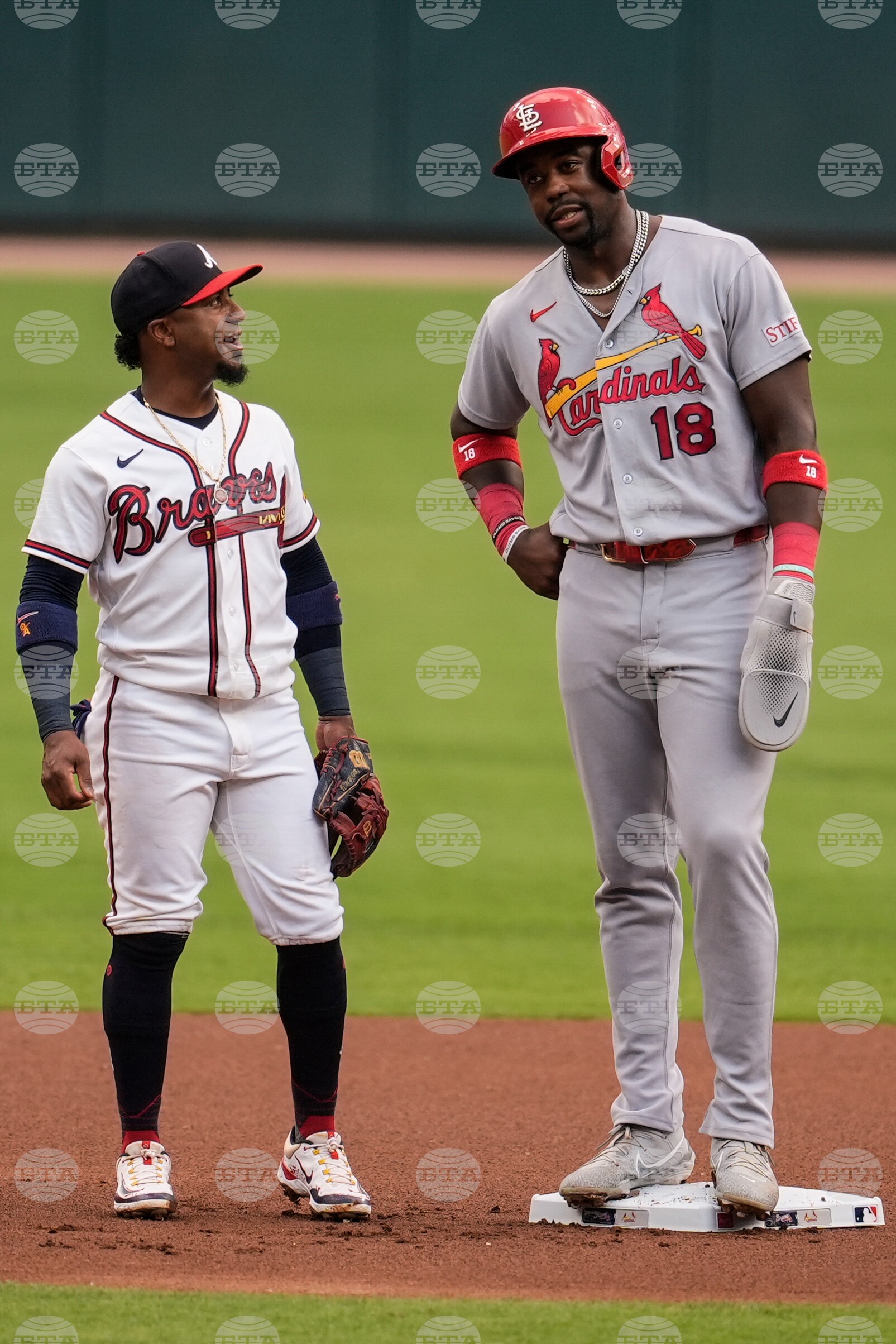 Cardinals Braves Baseball