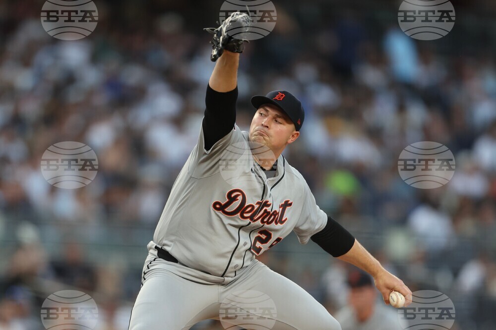 Tigers Yankees Baseball