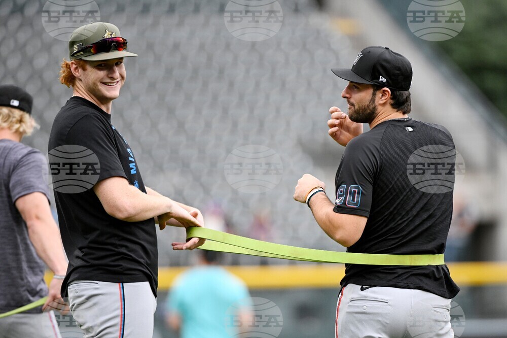 Marlins Rockies Baseball