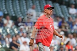 Reds Brewers Baseball