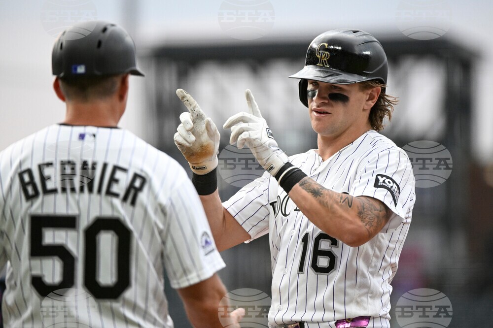 Marlins Rockies Baseball