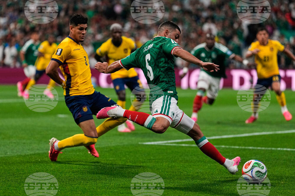 Ecuador Mexico WCup Soccer