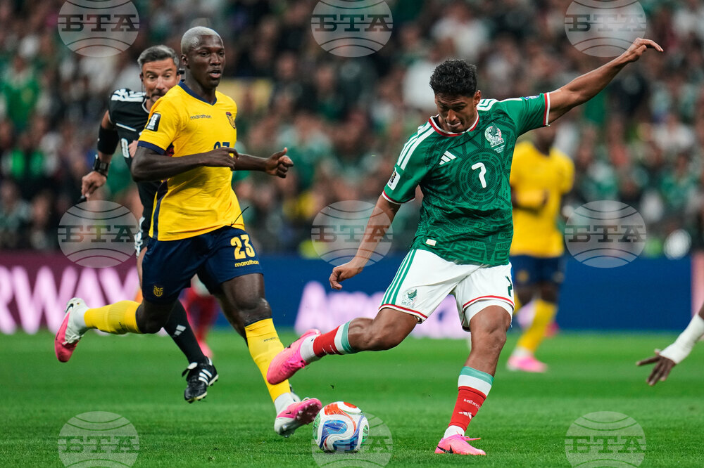 Ecuador Mexico WCup Soccer