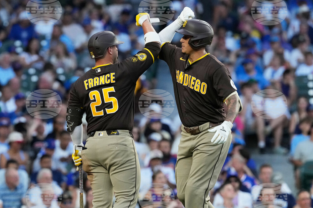 Padres Cubs Baseball