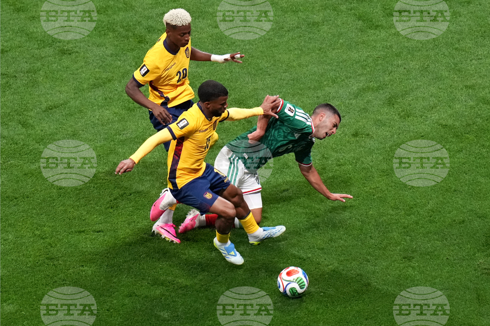 Ecuador Mexico WCup Soccer