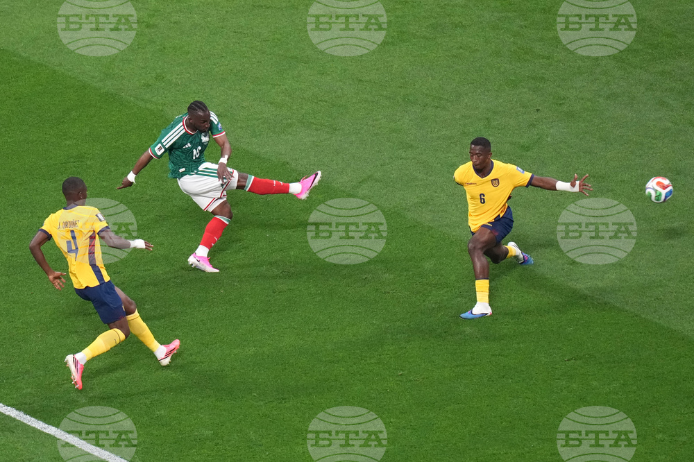 APTOPIX Ecuador Mexico WCup Soccer