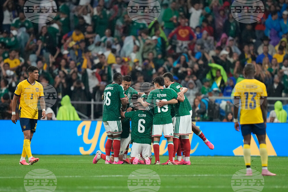 Ecuador Mexico WCup Soccer