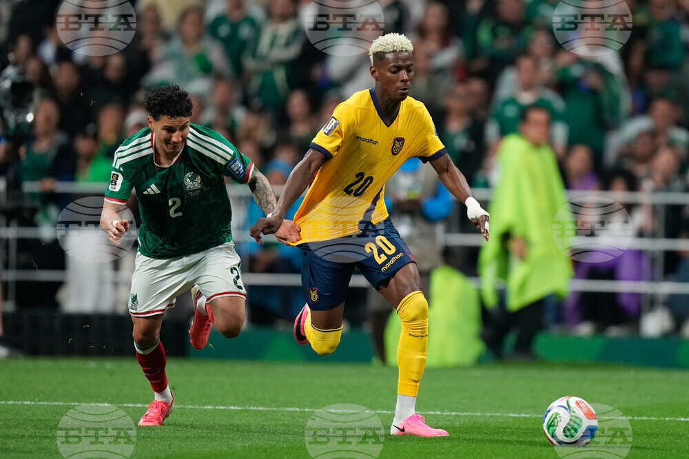 Ecuador Mexico WCup Soccer