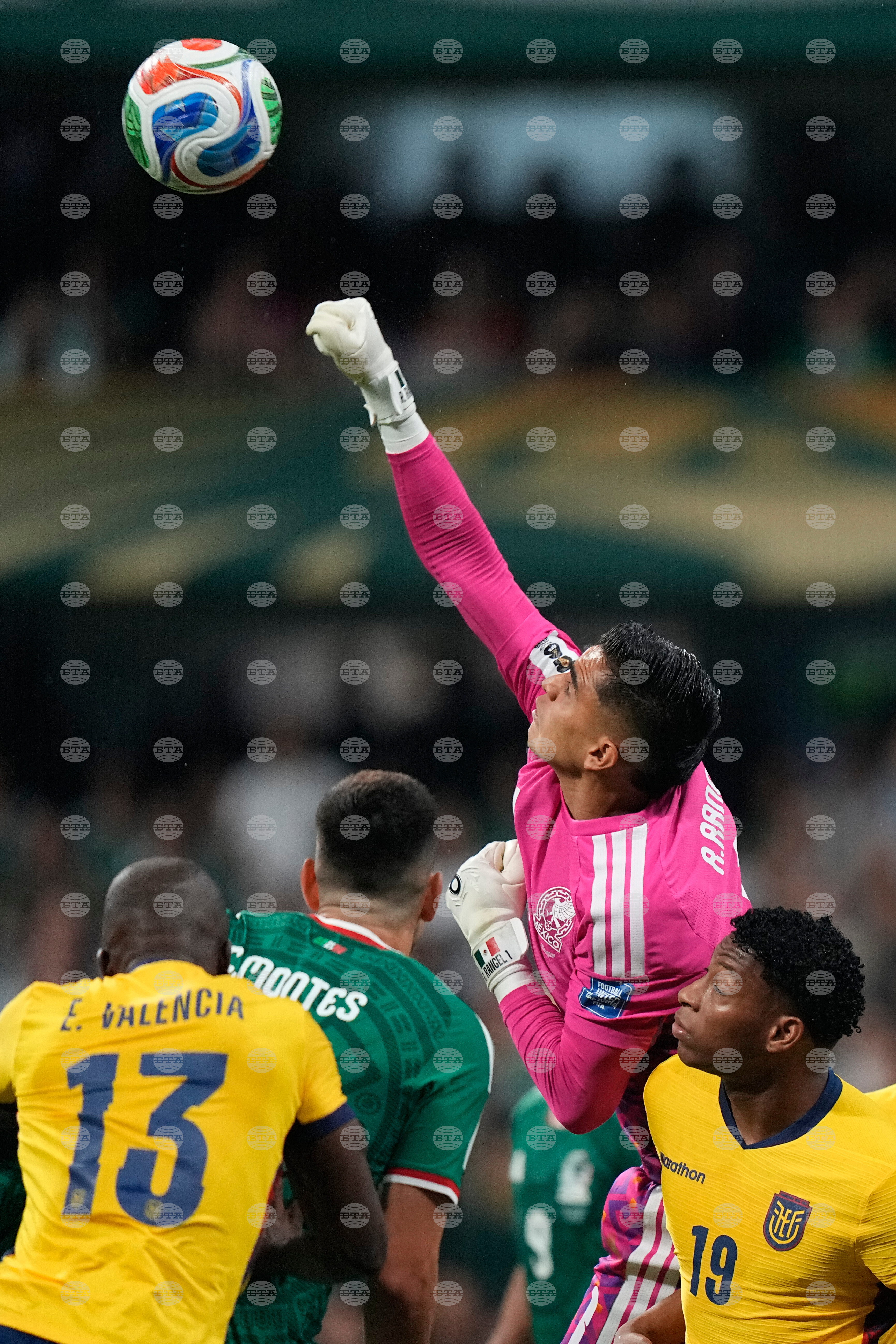 Ecuador Mexico WCup Soccer