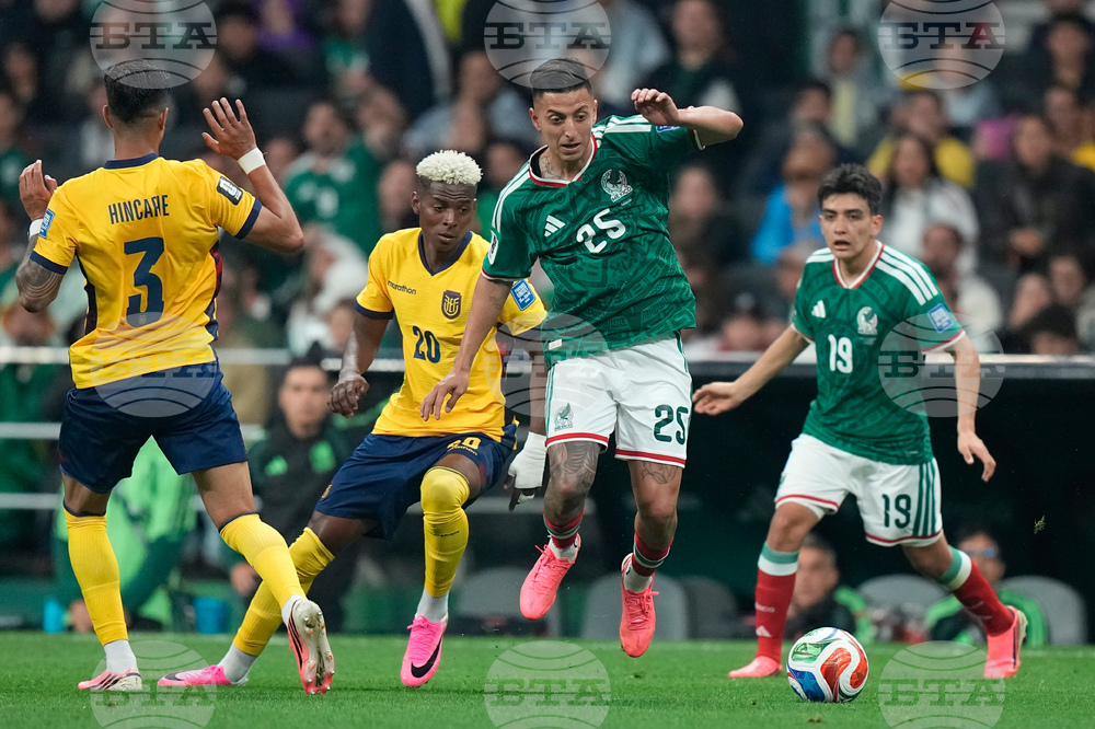 Ecuador Mexico WCup Soccer