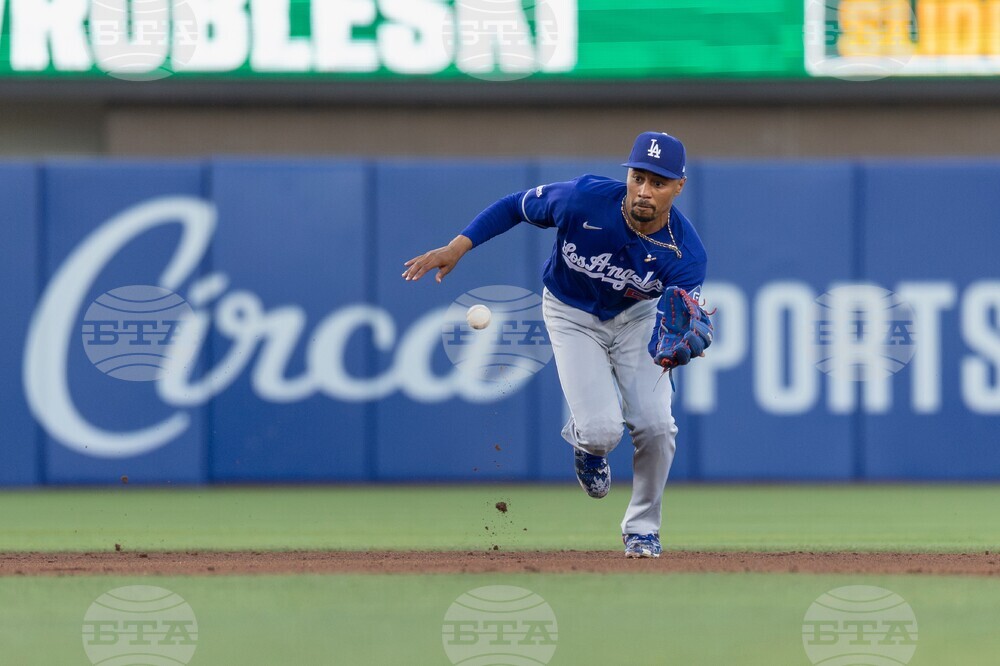 Dodgers Athletics Baseball