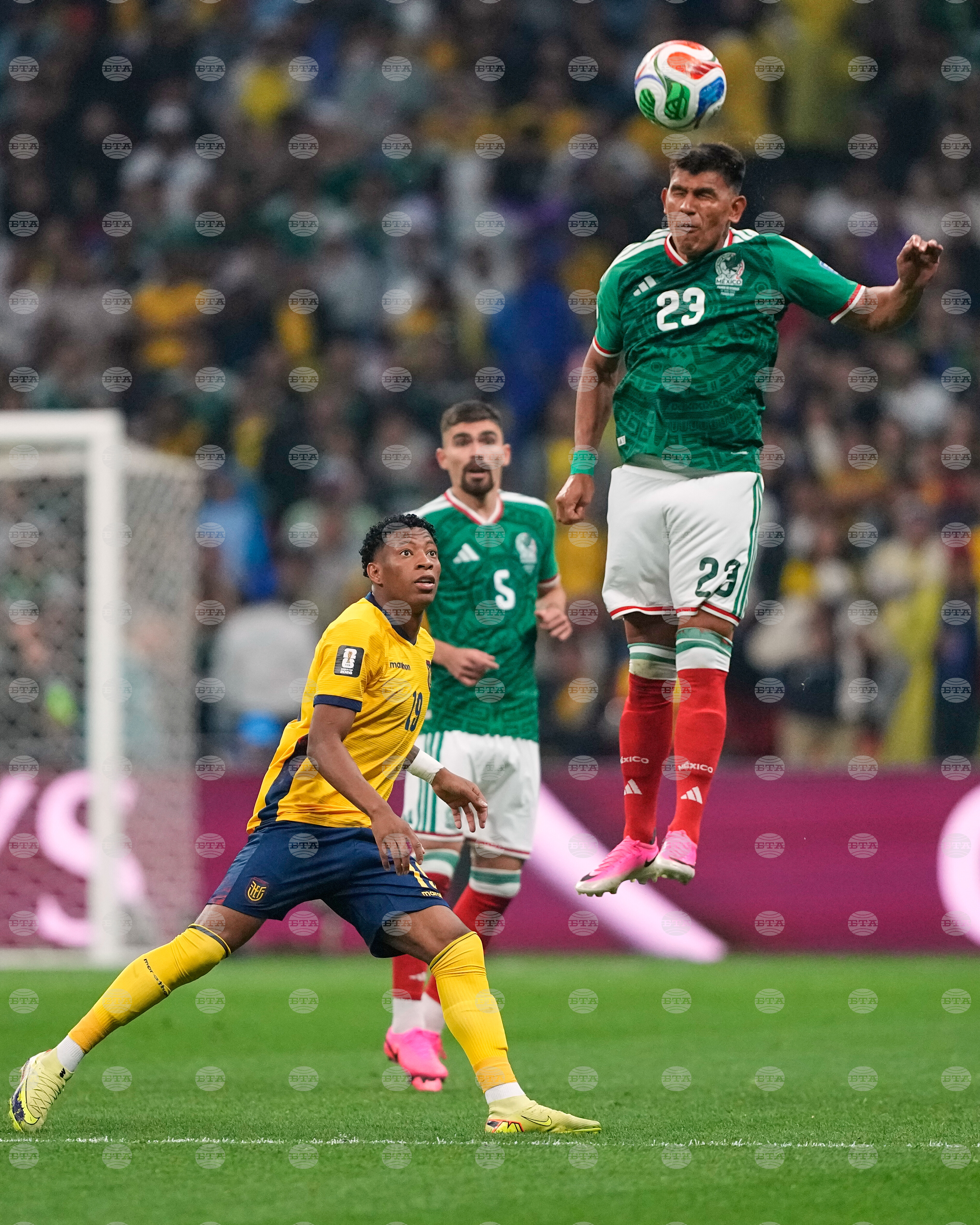 Ecuador Mexico WCup Soccer