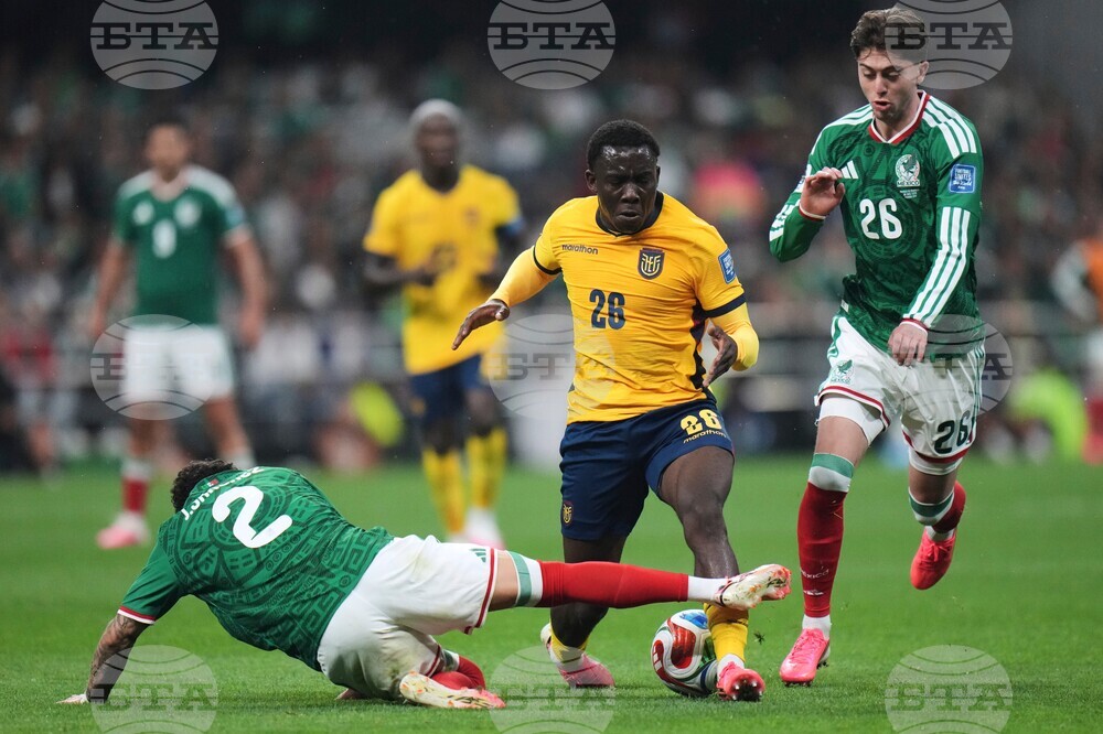 Ecuador Mexico WCup Soccer