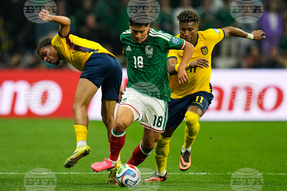 Ecuador Mexico WCup Soccer