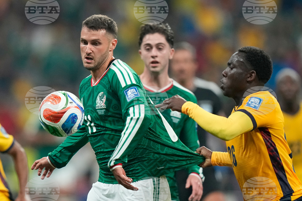 Ecuador Mexico WCup Soccer