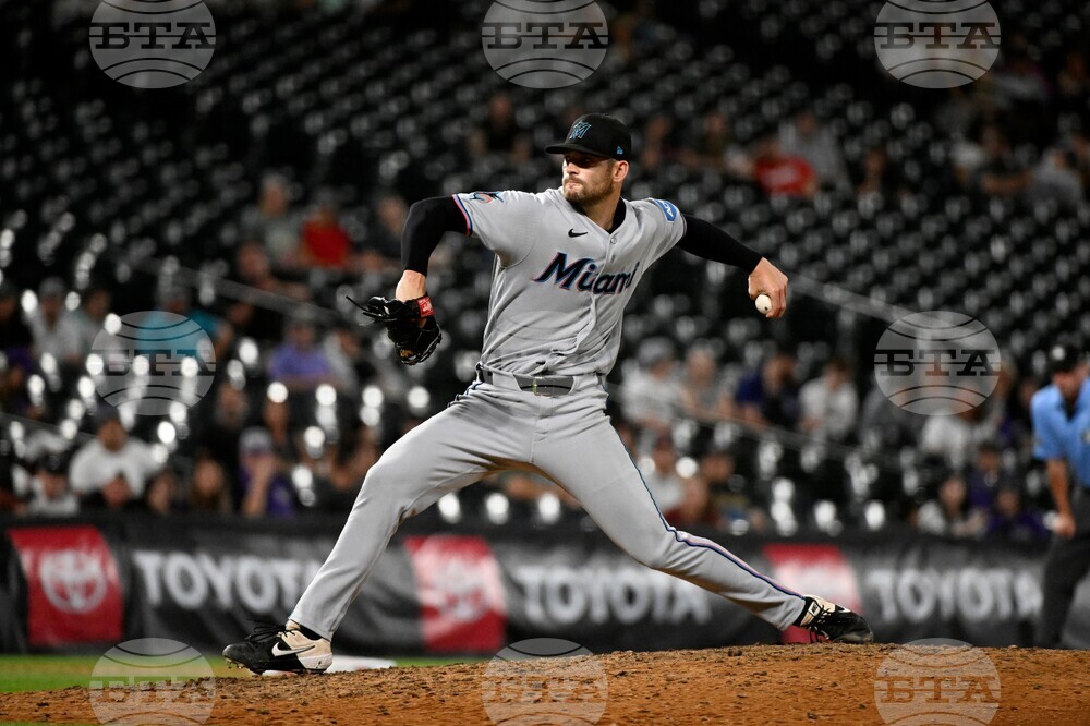 Marlins Rockies Baseball