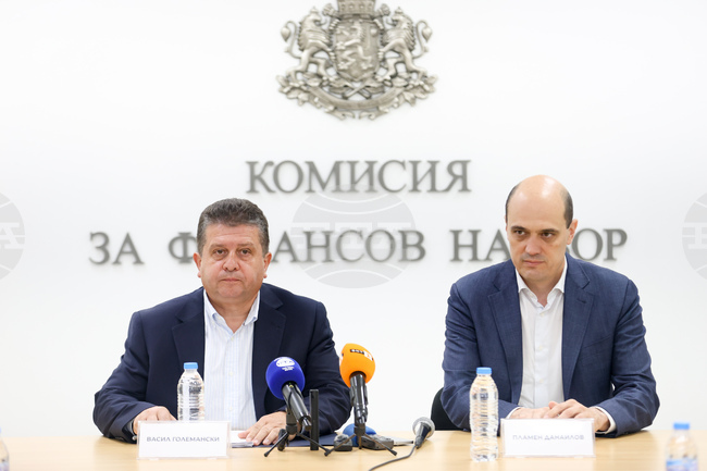 Комисия за финансов надзор - брифинг
